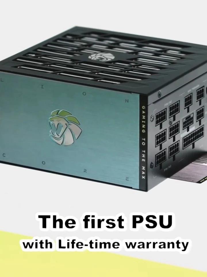 金牛配资 游戏帝国展示“首款有限终身保修电源”LION CORE Platinum